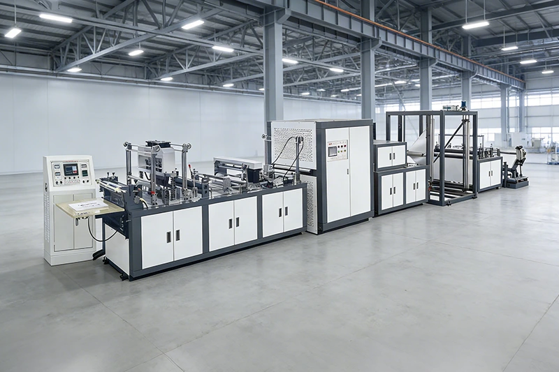 ما هي خصائص آلات صنع الأكياس غير المنسوجة؟